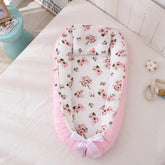Couffin bébé lavable en machine, tissu hypoallergénique et respirant